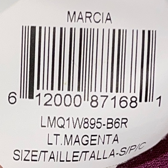 BCBG Maxazria Women’s Magenta Lace Up Sleeveless Top Size Small - Picture 9 of 10